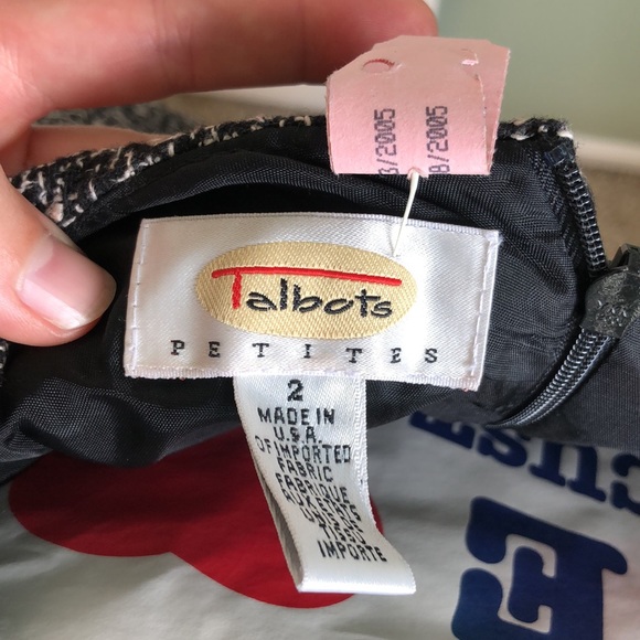 Vintage Talbots Tweed Dress and Jacket Set - Picture 4 of 6